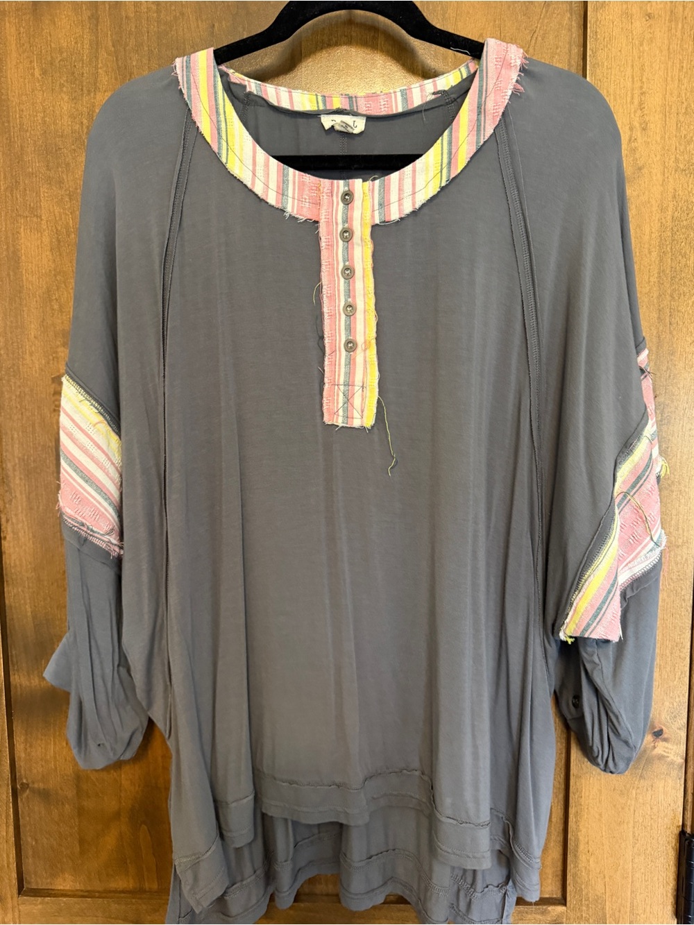 POL top, NEW, size L, oversized.